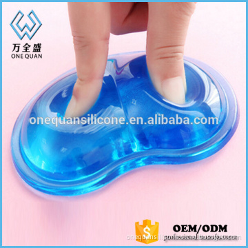 Custom Round Gel Mouse Pads With Wrist Rest Support